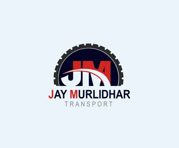 Transport company logo design by Digi Marketing Media for Jay Murlidhar Transport
